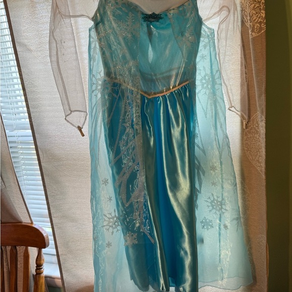 Disney: Frozen Elsa Costume/Play Dress Up/Princess Party Size Large - Picture 2 of 15